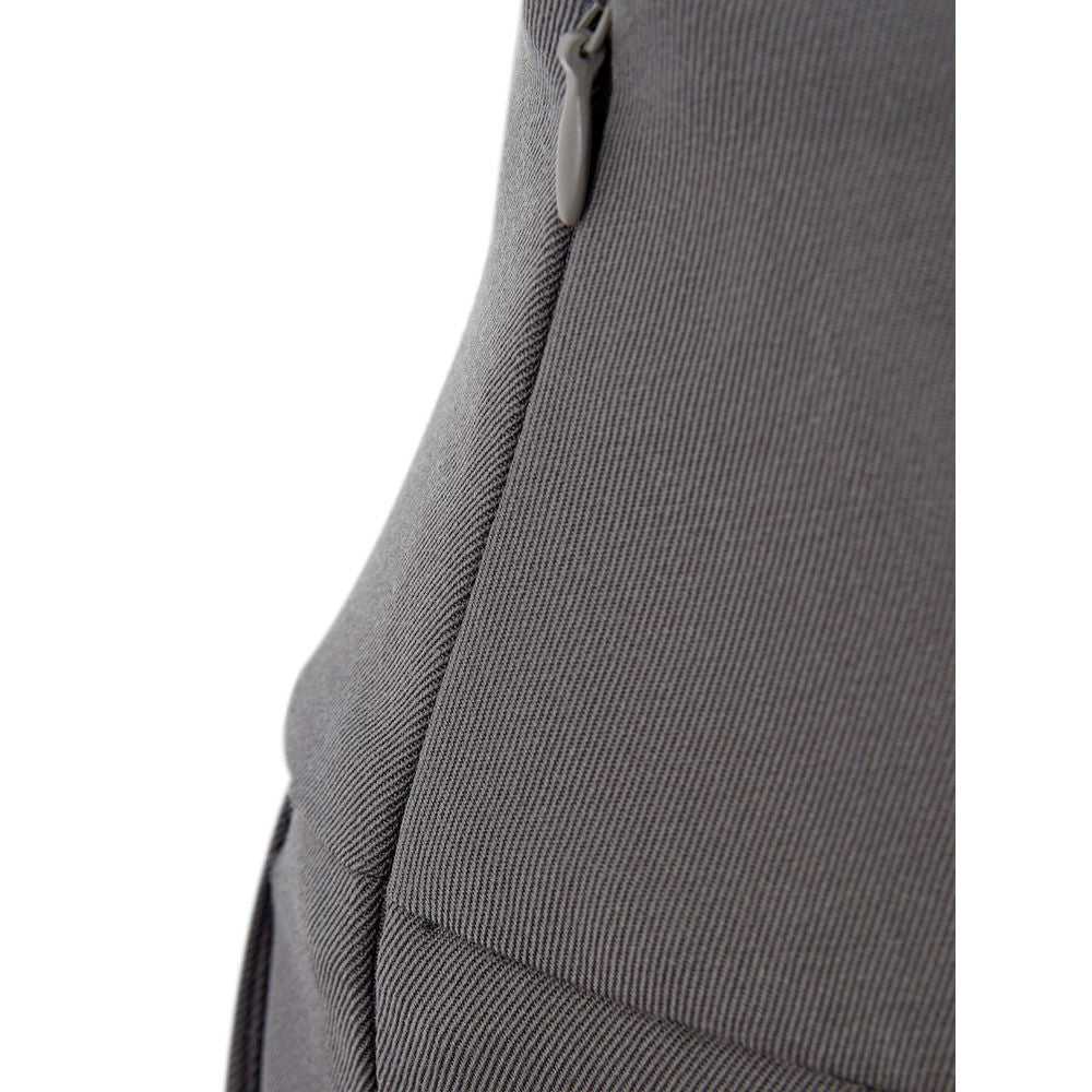 Lardini Gray Wool Casual Pants