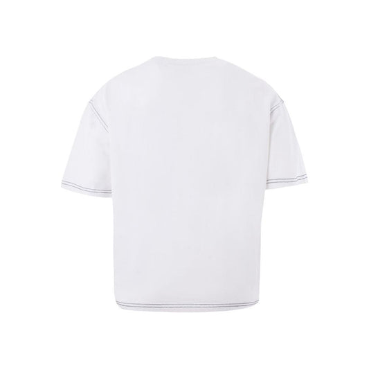Kenzo Elegant White Cotton Top for Women Kenzo Lavender