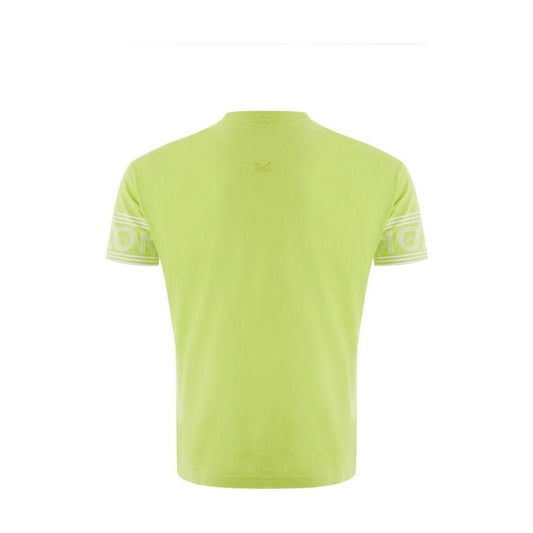 Kenzo Sunny Yellow Cotton Tee For Stylish Men Kenzo Dark Khaki