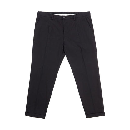 Dolce & Gabbana Elegant Black Cotton Pants for Men