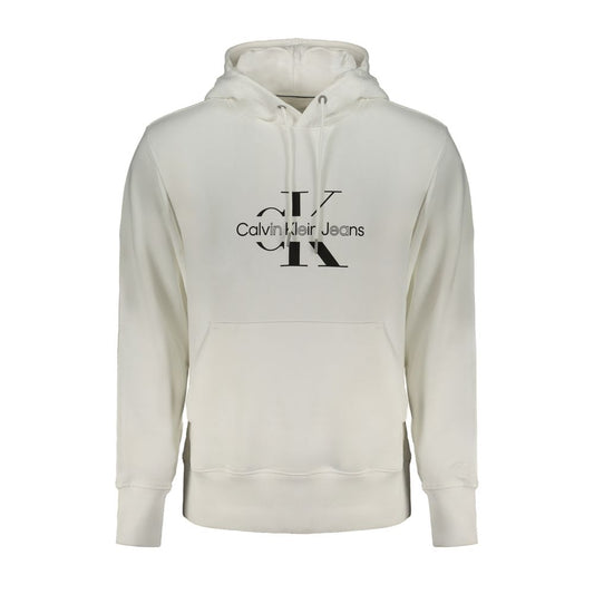 Calvin Klein White Cotton Sweater CA-29540-XL
