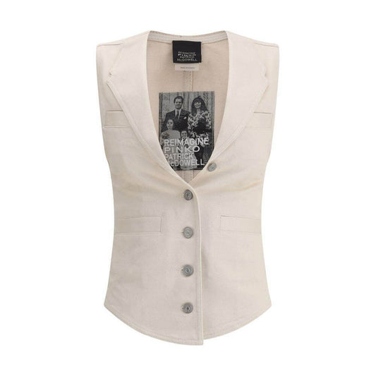 PINKO Denim Vest PI-105072A2JOC21-S