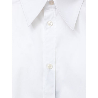Dolce & Gabbana White Cotton Dress Shirt
