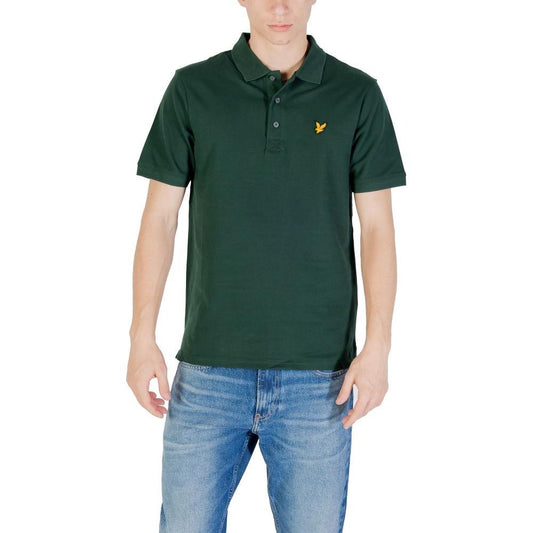 Lyle & Scott Green Cotton Polo Shirt