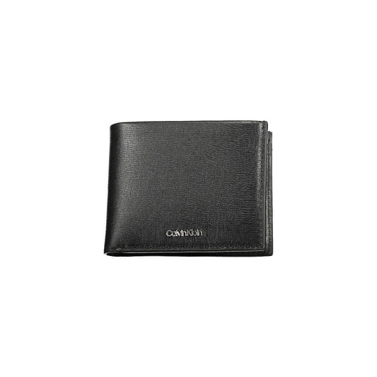 Calvin Klein Black Polyester Men Wallet CA-17566