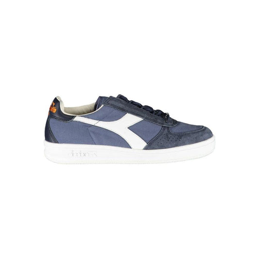 Diadora Chic Blue Contrast Lace-Up Sneakers Diadora Dim Gray
