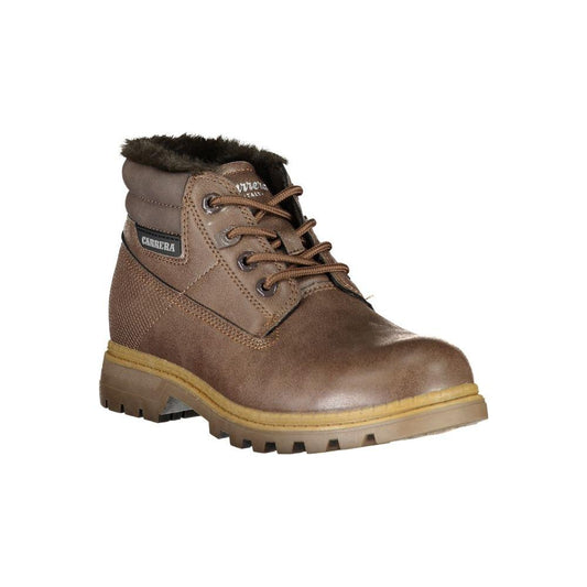 Carrera Chic Lace-Up Boots with Contrast Details Carrera Dim Gray