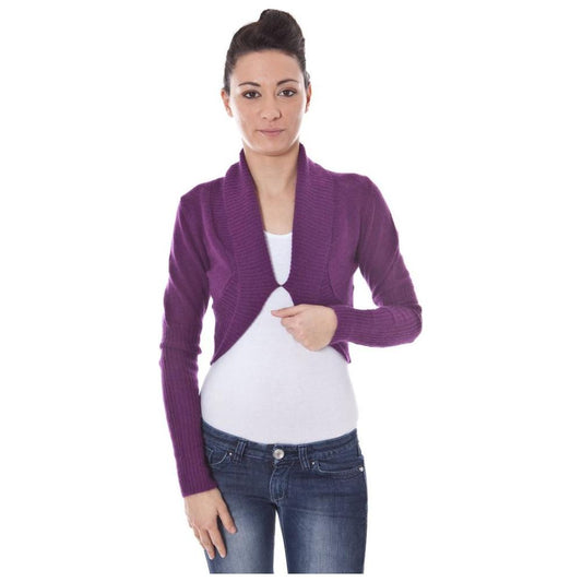 Datch Purple Wool Sweater Datch Dim Gray