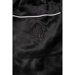 Dolce & Gabbana Black Silk Shirt Pants Pajama Set Sleepwear KOS2288-38