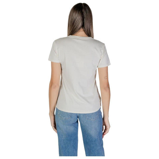 Liu Jo Liu Jo White Cotton Tops & T-Shirt LI-15935000820-IT38|XS 1728,71956299936,Clothing,IT38|XS,IT40|S,IT44|L,Liu Jo,New with tags,Tops & T-Shirts - Women - Clothing,White,Women,Women - Clothing,XL,XXL
