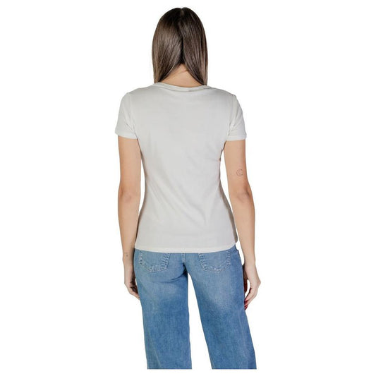 Liu Jo Liu Jo White Cotton Tops & T-Shirt LI-15935500820-IT42|M 1728,71956299936,Clothing,IT42|M,IT44|L,Liu Jo,New with tags,Tops & T-Shirts - Women - Clothing,White,Women,Women - Clothing