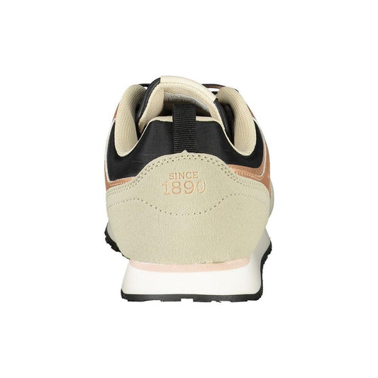 U.S. POLO ASSN. Black Polyester Sneaker U.S. POLO ASSN. Light Gray
