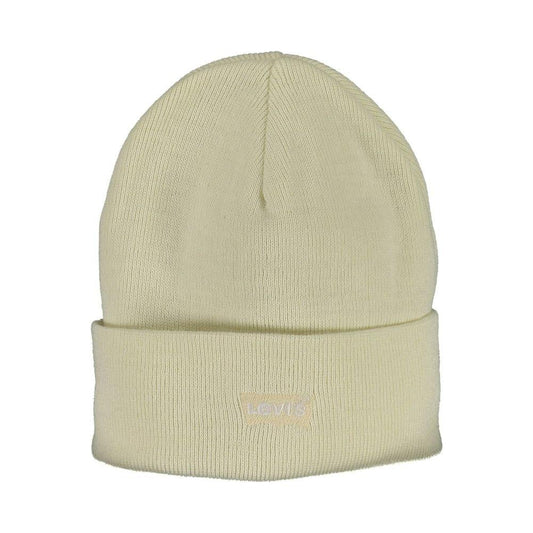 Levi's White Acrylic Women Hat Levi's Tan