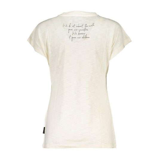 North Sails White Viscose Tops & T-Shirt North Sails Antique White