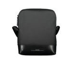 Calvin Klein Sleek Black Shoulder Bag with Contrasting Details CA-26013