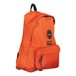 Napapijri Eco-Chic Orange Backpack for the Modern Explorer NA-28036