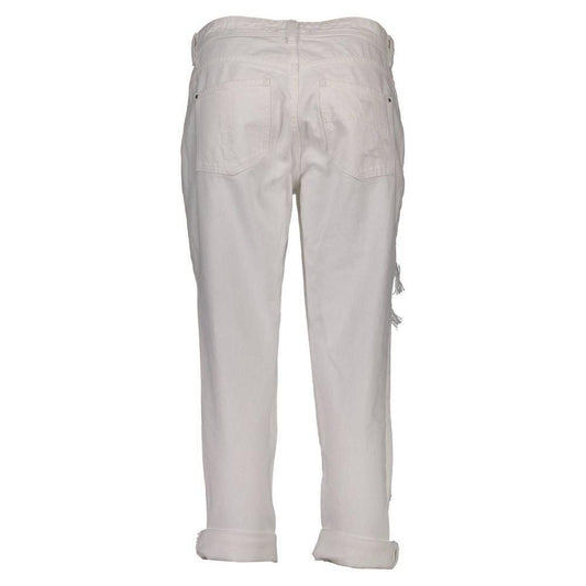 Guess Jeans White Cotton Women Jeans