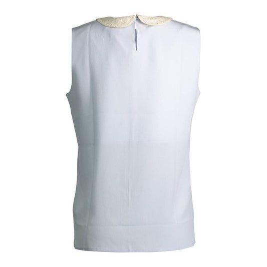 Gant Blue Silk Women Tank