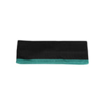Dolce & Gabbana Black Silk Knitted DG Queen Head Band Hat