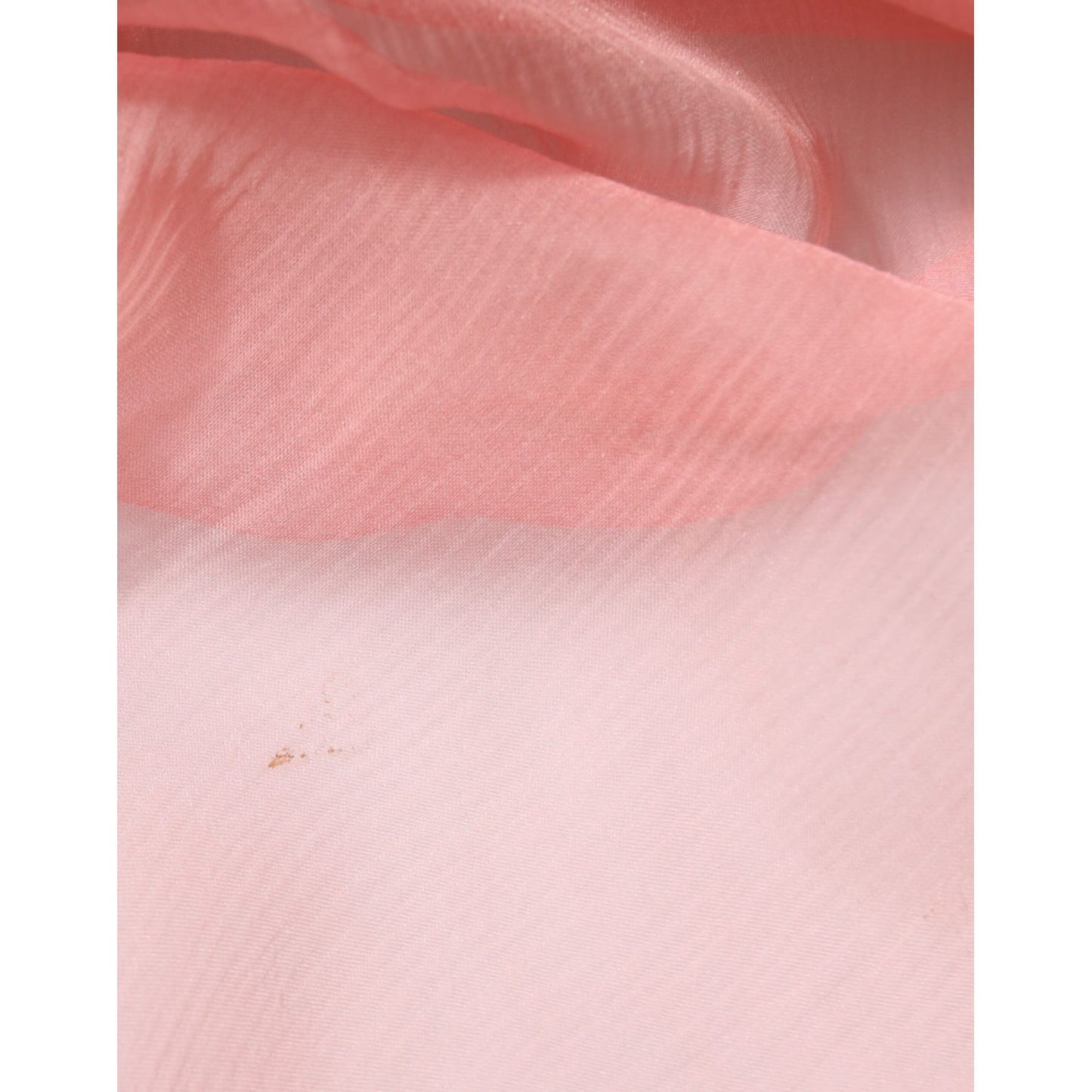 Dolce & Gabbana Pink Silk Rectangle Women Wrap Shawl Scarf
