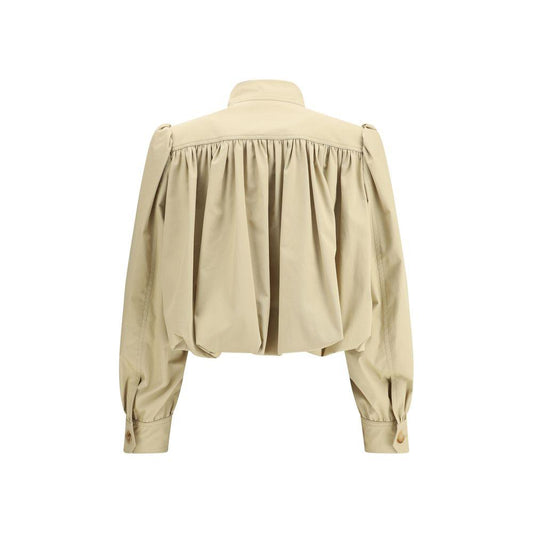 Chloé Cropped Jacket Chloé Tan