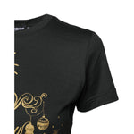 Dolce & Gabbana Black Cotton Round Neck Short Sleeve T-shirt THS90389-42