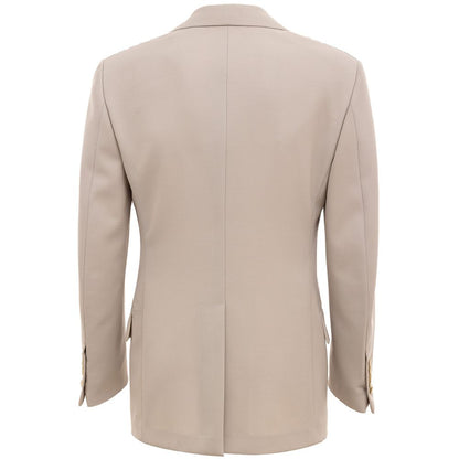 Tom Ford Beige Wool Blazer Tom Ford
