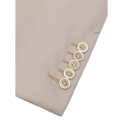 Tom Ford Beige Wool Blazer Tom Ford