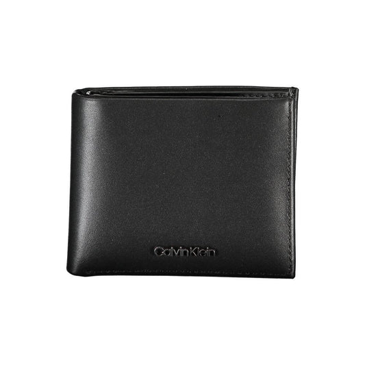 Calvin Klein Sleek Leather Bi-Fold Wallet with RFID Block CA-26032
