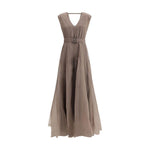 Brunello Cucinelli Silk Long Dress
