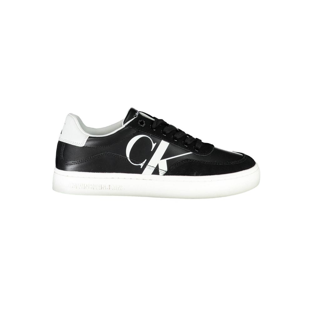 Calvin Klein Black Polyester Athletic Sneakers
