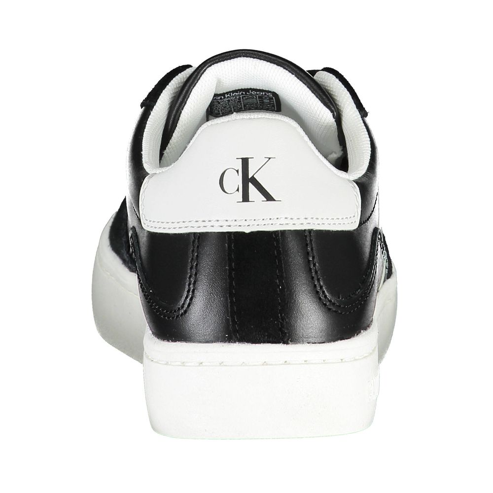 Calvin Klein Black Polyester Athletic Sneakers