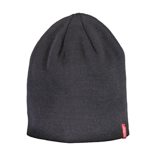 Levi's Blue Acrylic Men Cap Levi's Dark Slate Gray
