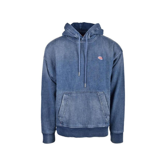 Diesel Diesel Blue Cotton Sweater DI-16626900176-IT48 | L 1728,71956299936,Blue,Clothing,Diesel,IT48 | L,Men,Men - Clothing,New with tags,Sweaters - Men - Clothing