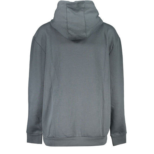 Cavalli Class Gray Cotton Women Sweater Cavalli Class Dim Gray