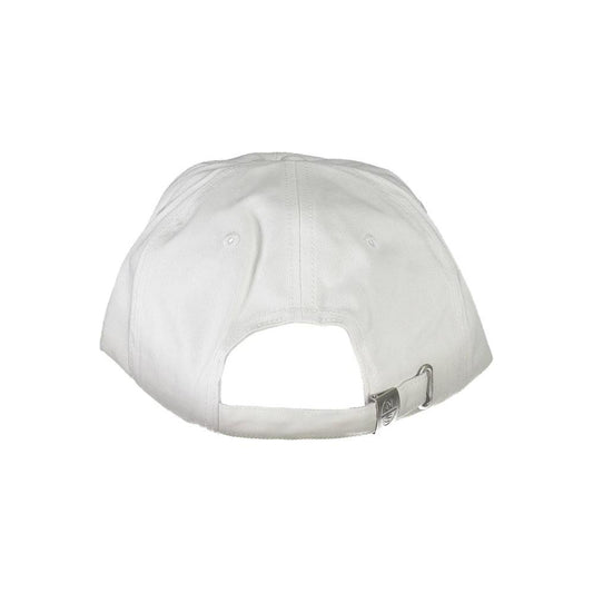 North Sails White Cotton Men Cap North Sails Light Gray
