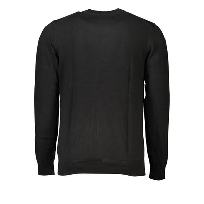 Calvin Klein Black Cotton Mens Sweater