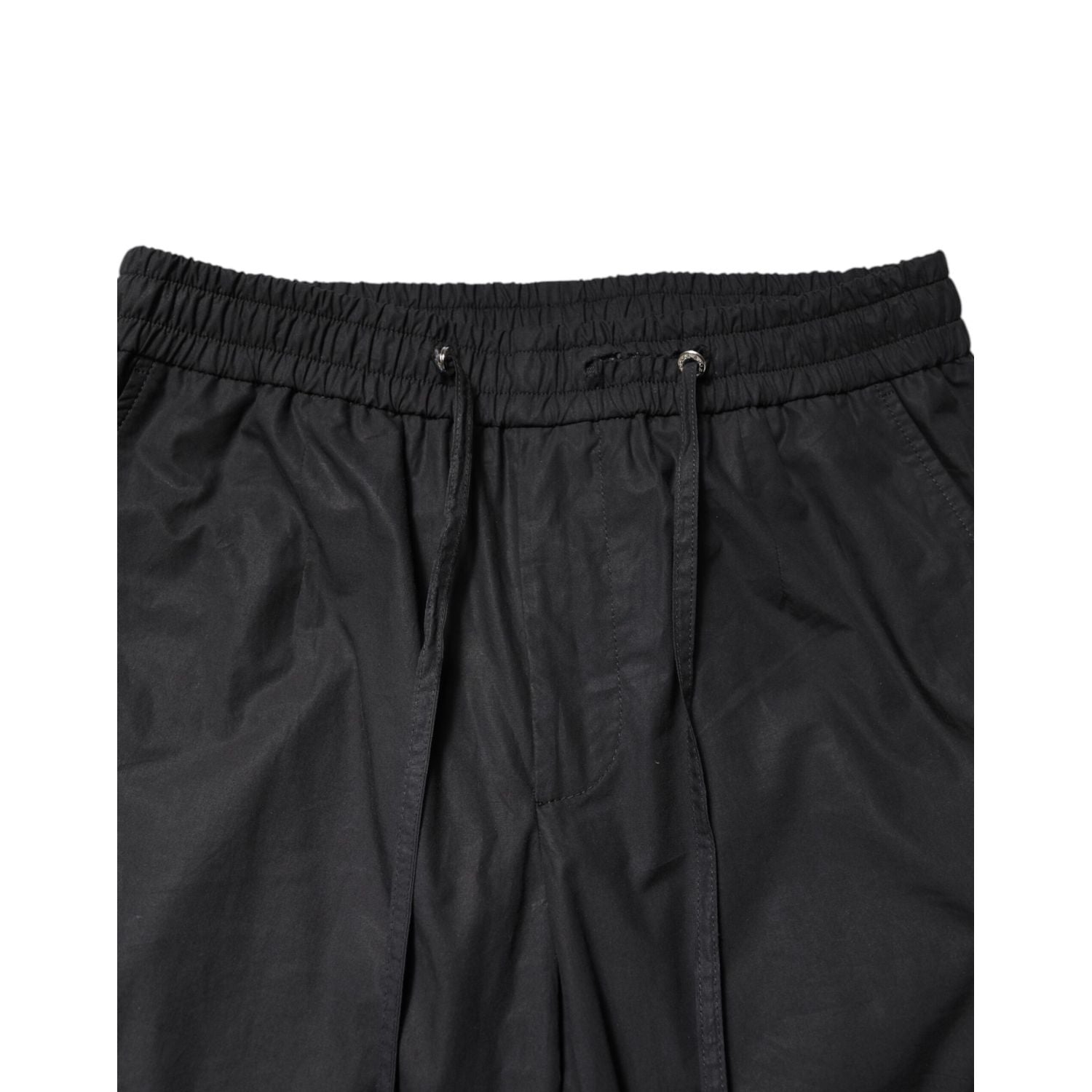 Dolce & Gabbana Black Cotton TAORMINA Formal 2 Piece Suit