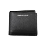 Tommy Hilfiger Black Leather Men Wallet TO-38155