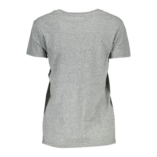 Levi's Gray Cotton Unisex T-Shirt