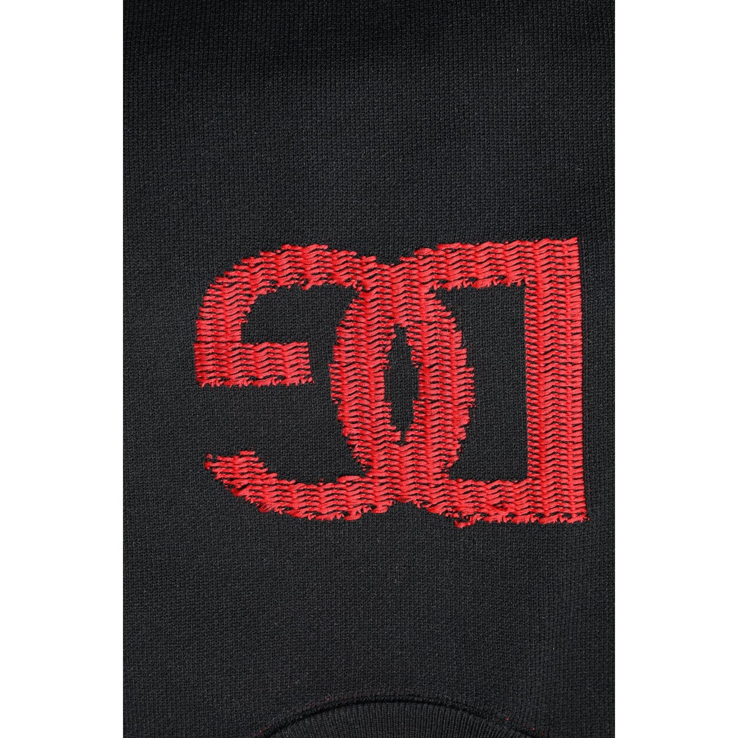 Dolce & Gabbana Black Nylon DGLogo Knit Men Pullover Sweater TSH90263-50