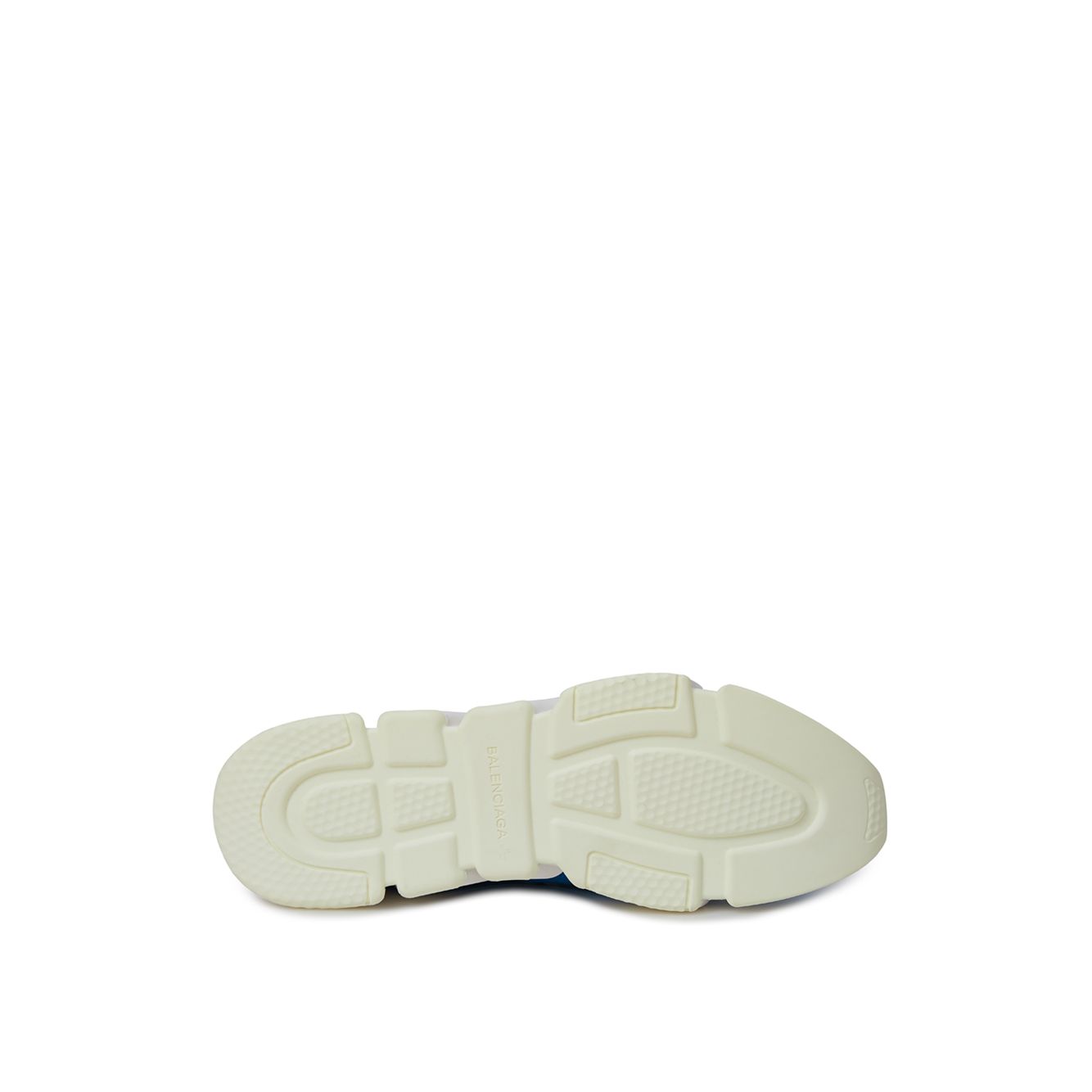 Balenciaga Blue Cotton Athletic Sneakers