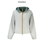K-WAY Gray Nylon Women Jacket KW-34131-M