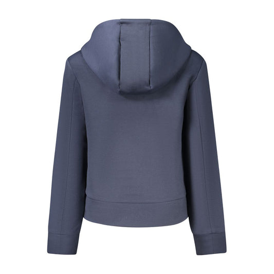 K-WAY Blue Polyester Women Sweater KW-34389-XS