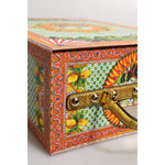Dolce & Gabbana Red Dress Ceramic Porcelain Fashion Box Leather Sicily Dolls