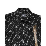 Dolce & Gabbana Black GOLD Instrument Embellished Shirt TSH90448-37