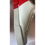 Dolce & Gabbana White Red Logo Portofino Sneakers Shoes
