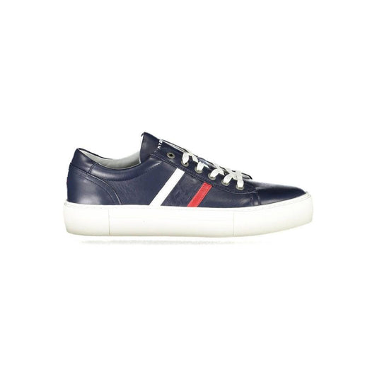 Tommy Hilfiger Tommy Hilfiger Blue Leather Men Sneaker TO-1348-EU40/US7