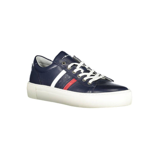 Tommy Hilfiger Tommy Hilfiger Blue Leather Men Sneaker TO-1348-EU40/US7