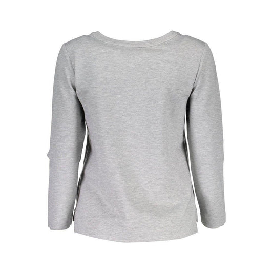 Gant Gray Elastane Unisex Sweatshirt
